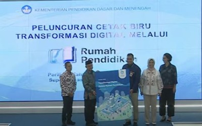 Peluncuran Cetak Biru Transformasi Digital Melalui Rumah Pendidikan